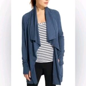 Athleta Baby Studio Magnetic Wrap Cardigan Sweater